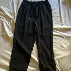 Amazon Flowy Black Cropped Pants